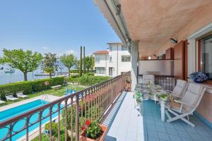 Balkon ili terasa u objektu Apartments Rainer - Front Lake