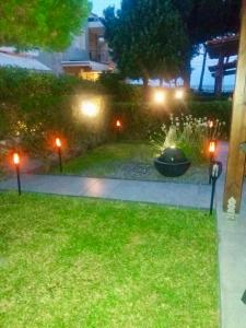 Zahrada ubytování Beach House Nikiti