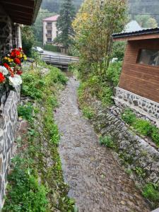 Vonkajšia záhrada v ubytovaní Pension St. Maria