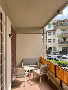 A balcony or terrace at Da Gloria