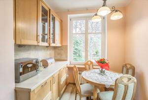 Kuchyňa alebo kuchynka v ubytovaní Apartament Mazurek