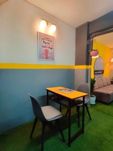 Зона вітальні в Procida Hostel by Vibe Village