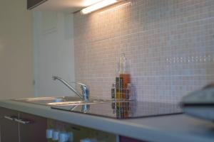 Kuchyňa alebo kuchynka v ubytovaní Apartment Kirby + 22 fotografií