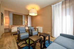 Istumisnurk majutusasutuses Hotel Flaminia