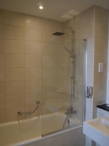 Vannituba majutusasutuses Liver View Apartments