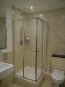 Vannituba majutusasutuses Liver View Apartments