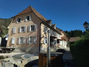 Budova, kde se bed and breakfast nachází
