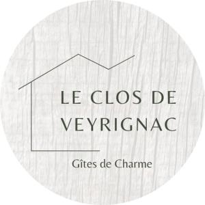 un diagrama de una casa con las palabras leos beyoncé en Gîtes Le clos de Veyrignac, en Veyrignac