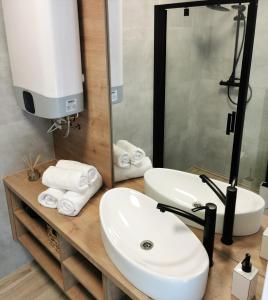 Ванная комната в Piaski i Trawy