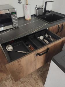 A kitchen or kitchenette at Apartamento Rey Melchor