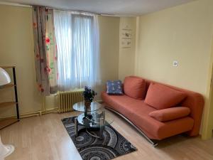Posezení v ubytování Studio Neptun 4 im Zentrum von Bad Ragaz