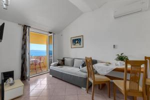 Posezení v ubytování Apartments Danica Drašnice