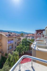 a view from the balcony of a building at Apartments Near to City Center and Beach in Marmaris