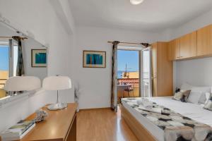 Postel nebo postele na pokoji v ubytování Apartments Danica Drašnice