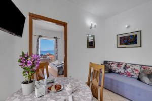 Posezení v ubytování Apartments Danica Drašnice