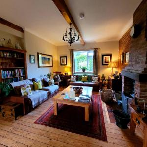 A seating area at The Old School B&B