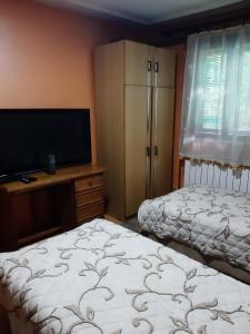 Postel nebo postele na pokoji v ubytování Vila Mir + 41 fotografií