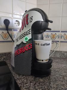 Coffee and tea making facilities at Como En Casa