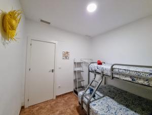 Posteľ alebo postele v izbe v ubytovaní Apartamento Camino Al Castillo