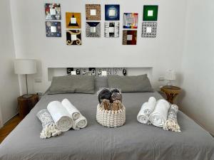 Posteľ alebo postele v izbe v ubytovaní Bijoux Luxury Apartment in Old Town