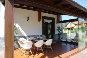 Patio nebo venkovní prostory v ubytování Casa Entre Mar y Monte