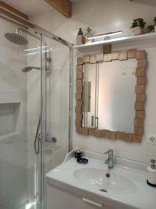 Kúpeľňa v ubytovaní CASA DEL MAQUINISTA