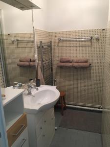 Kúpeľňa v ubytovaní Studio face aux thermes Linge Compris