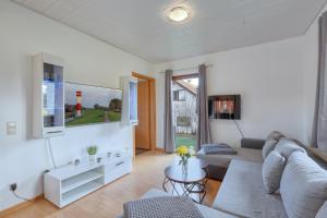 TV/Unterhaltungsangebot in der Unterkunft Ferienhaus bei Zoe mit Sauna