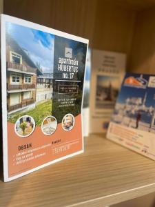 Certifikát, hodnocení, plakát nebo jiný dokument vystavený v ubytování Apartmán Hubertus No. 17
