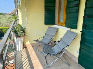 A balcony or terrace at Appartamento Katia