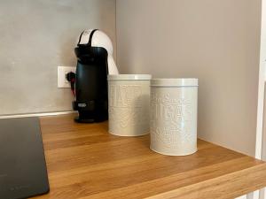 Coffee and tea making facilities at Appartamento Katia