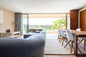 Posezení v ubytování Apartamento Salgados Beach