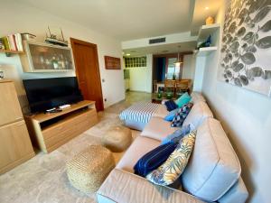 Posedenie v ubytovaní PRECIÓS APARTAMENT A PRIMERA LÍNIA DE MAR