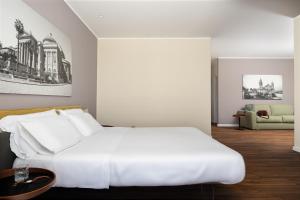 Posteľ alebo postele v izbe v ubytovaní Suite al centro di Palermo con terrazza privata
