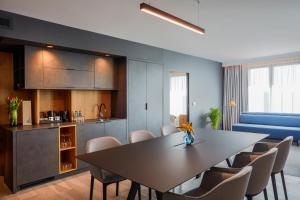 Posezení v ubytování Q Hotel Plus Wrocław Bielany