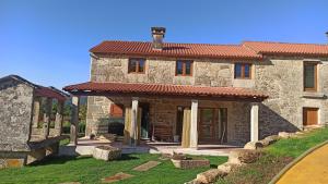 Bygningen som feriehuset ligger i