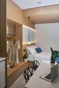 Posteľ alebo postele v izbe v ubytovaní 7Rizes Luxury Living