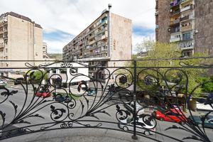 Balkón nebo terasa v ubytování Guest house YEREVAN
