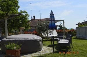 Ogród w obiekcie Villa Dacia