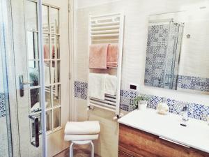 Koupelna v ubytování a CASA di CECY