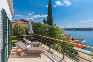 Balkon ili terasa u objektu Holiday house SEAFRONT