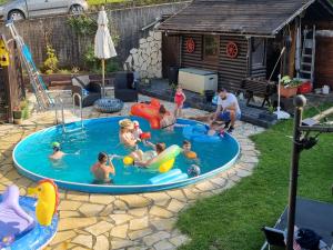 Děti v ubytování Bommecke am AquaMagis
