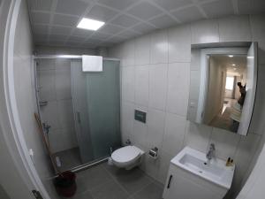 Koupelna v ubytování Dalyan Elit Apart Otel