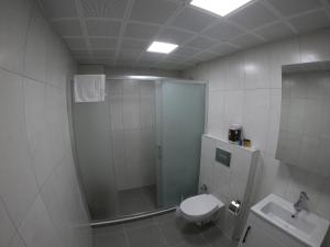 Koupelna v ubytování Dalyan Elit Apart Otel