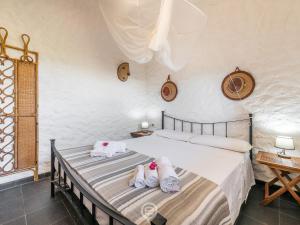 Postel nebo postele na pokoji v ubytování House Eleonora