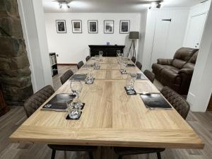 Ruang duduk di Converted barn, perfect MTB break, Coed y Brenin