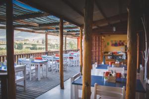 Un restaurant sau alt loc unde se poate mânca la Blue Cow Barn - Boutique Farm
