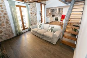 Ένα ή περισσότερα κρεβάτια σε δωμάτιο στο Casa Portelles
