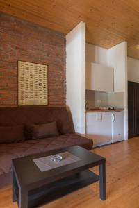 Kuchyň nebo kuchyňský kout v ubytování Apartmani LUKA Perućac