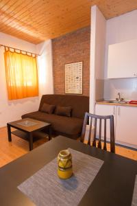 Posezení v ubytování Apartmani LUKA Perućac
